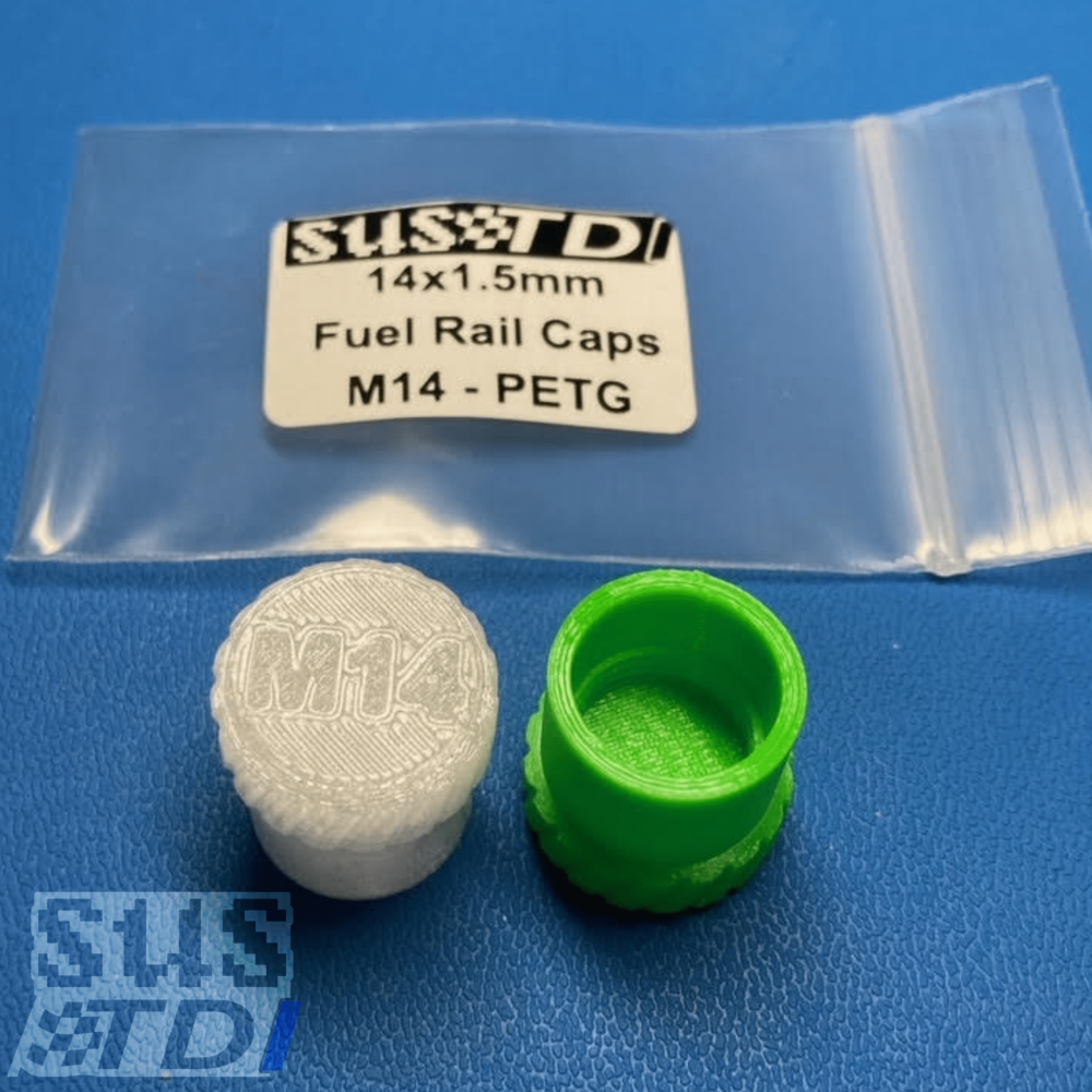 14mm x 1.5mm Rail & Injector Caps (Free 3D Model)