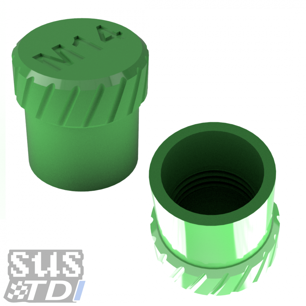 14mm x 1.5mm Rail & Injector Caps (Free 3D Model) - Image 4