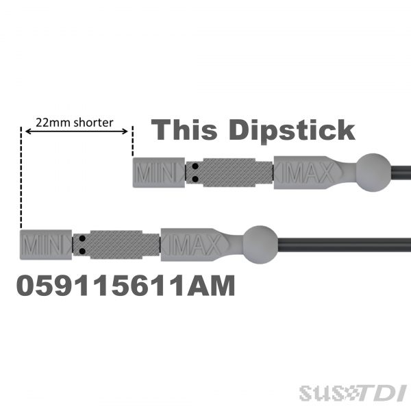 Dipstick for 2013+ 3.0 TDI Q5/A6/A7/A8 (Aftermarket) - Image 3