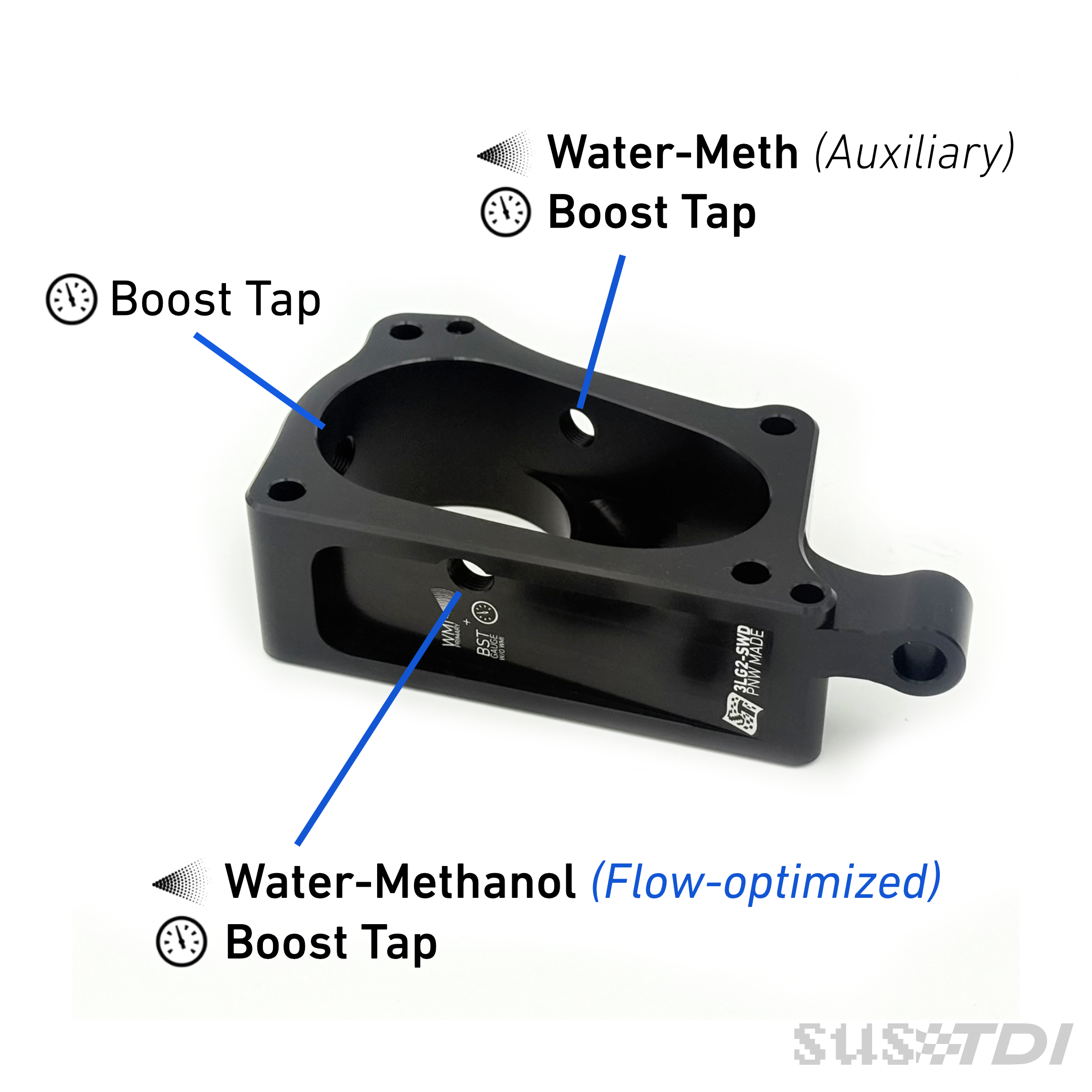 WMI-ready Swirl Flap Delete (3.0 TDI Gen2 2013-2016) - Image 3